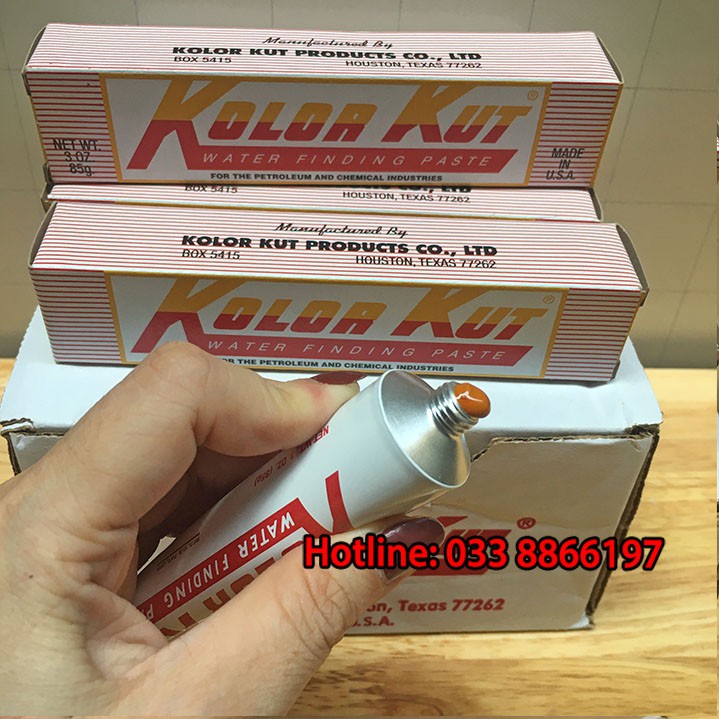 Phấn Thử Nước Trong Xăng Dầu kolor kut