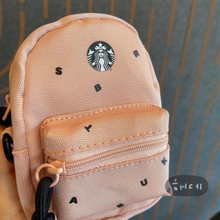 Balo starbucks mini có quai đeo và móc cài