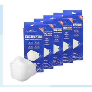 Khẩu trang kháng khuẩn cao cấp Famapro 4D