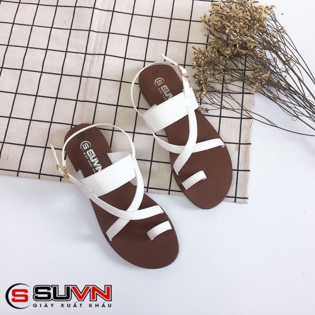 [ Re Vo Dich][SIÊU RẺ] Sandal xỏ ngón đan dây chéo (vnxk)