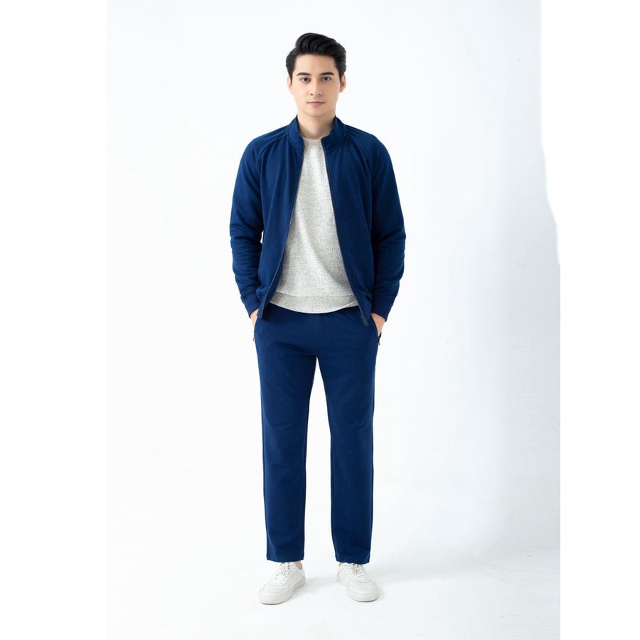 Bộ Nỉ Nam Insidemen ILH003W1 khoá kéo, regular co giãn ấm áp lịch sự