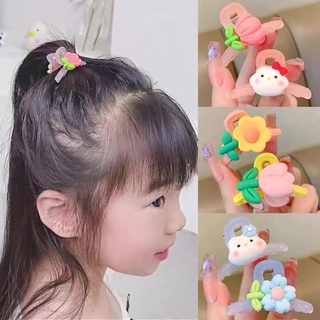Kẹp tóc gấp tóc càng cua mini đính icon cực xinh cho bé
