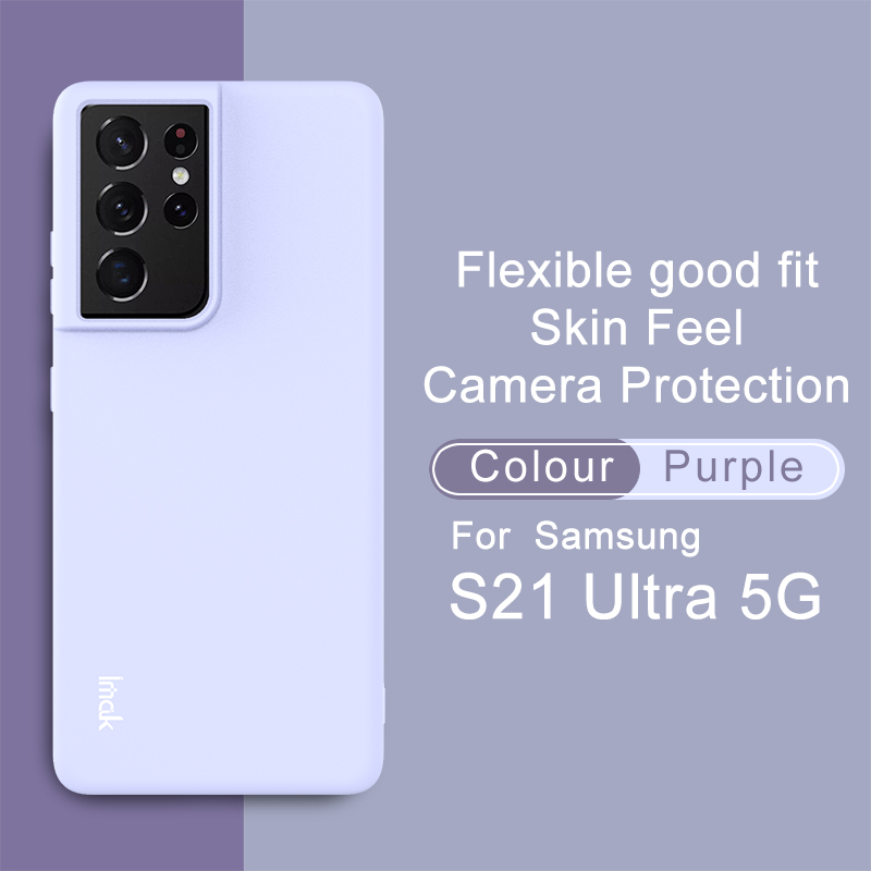 IMAK ốp điện thoại Mềm Thời Trang Đầy Màu Sắc Cho Samsung Galaxy S21 Ultra 5g