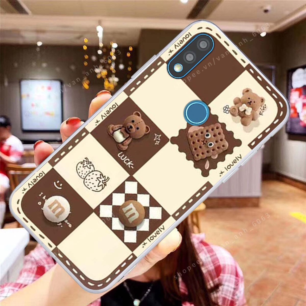 Ốp lưng Vsmart Joy 2 Plus / Joy2+ hình gấu, kẹo dễ thương cute