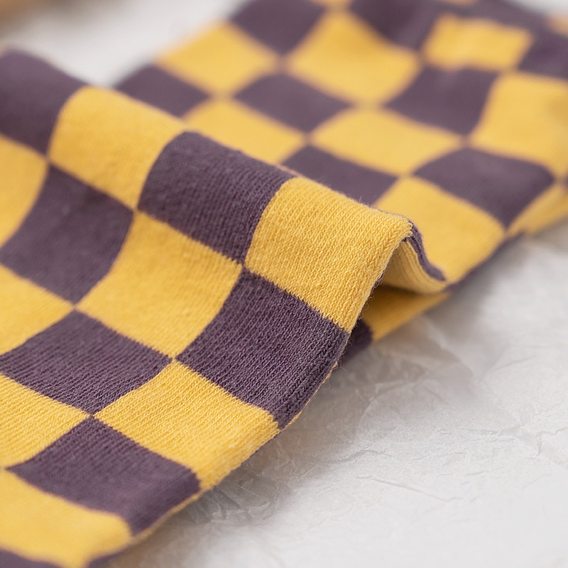 Vớ thể thao WAFNHA D621 cotton cổ vừa thời trang cho nữ