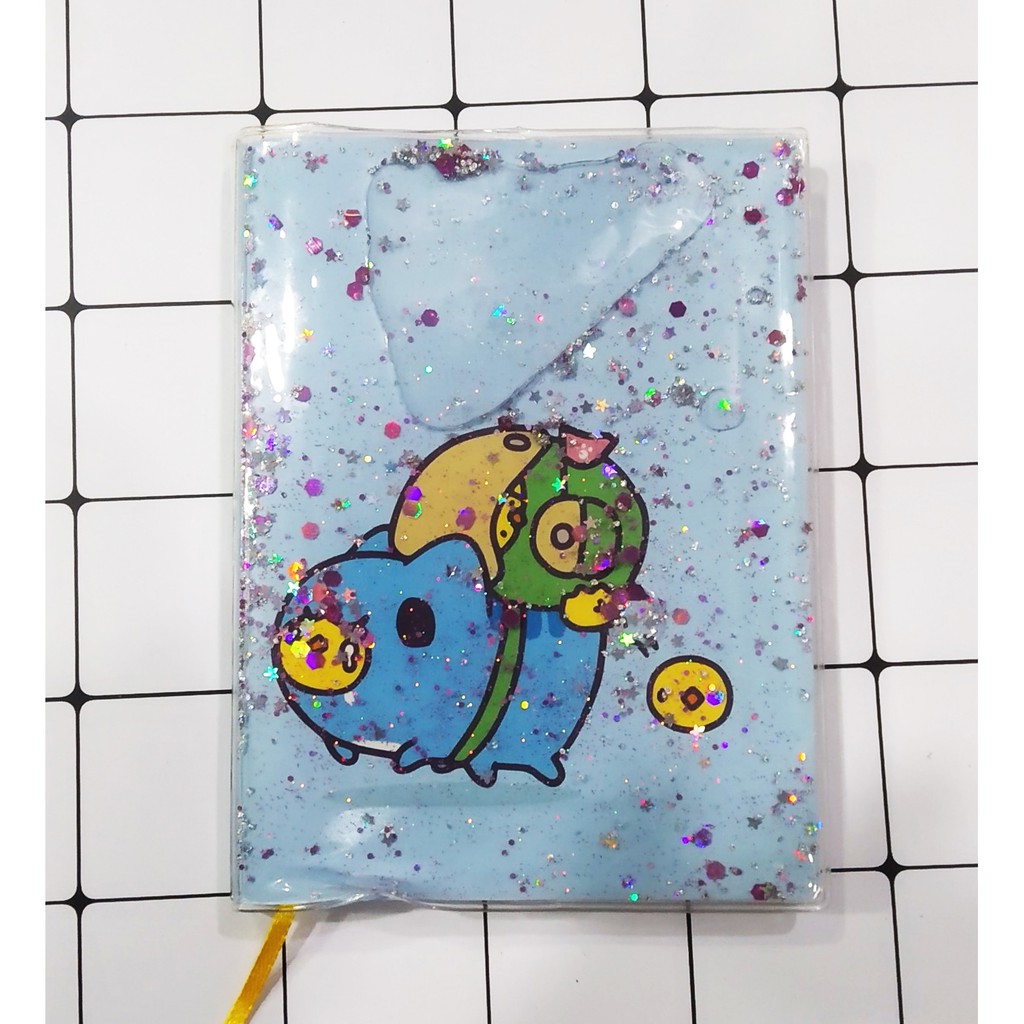 Sổ kim tuyến mèo capoo bugcat SKI12 14*10cm 80 trang