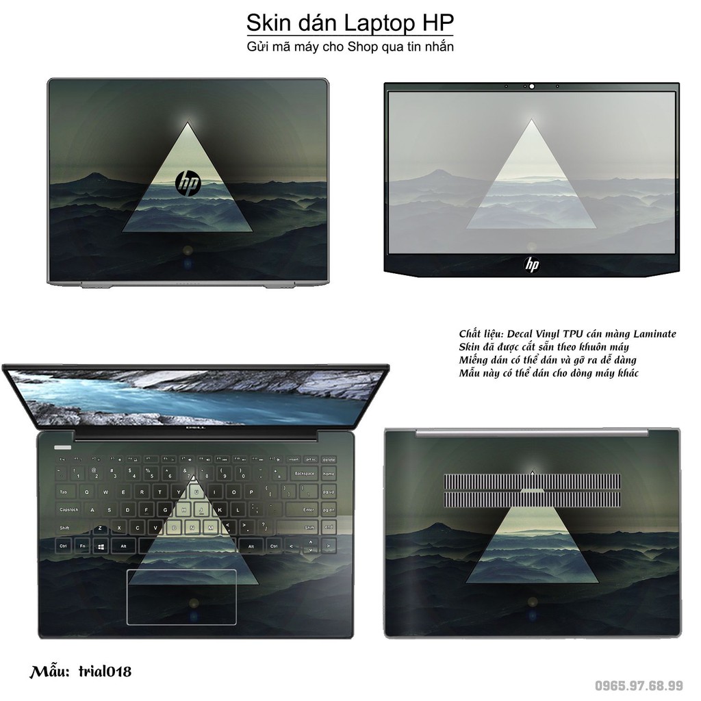 Skin dán Laptop HP in hình Đa giác _nhiều mẫu 3 (inbox mã máy cho Shop)