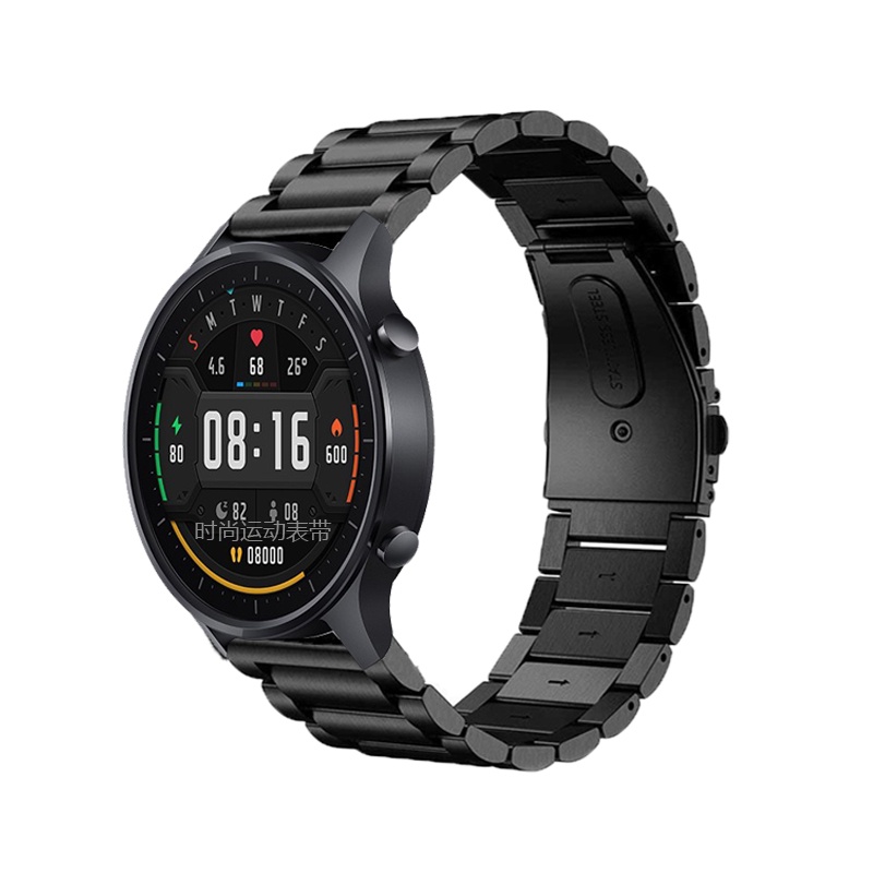 Metal watch strap for Xiaomi Watch S1 / Xiaomi Watch S1 Active High Quality Replacement Smartwatch Straps 22MM