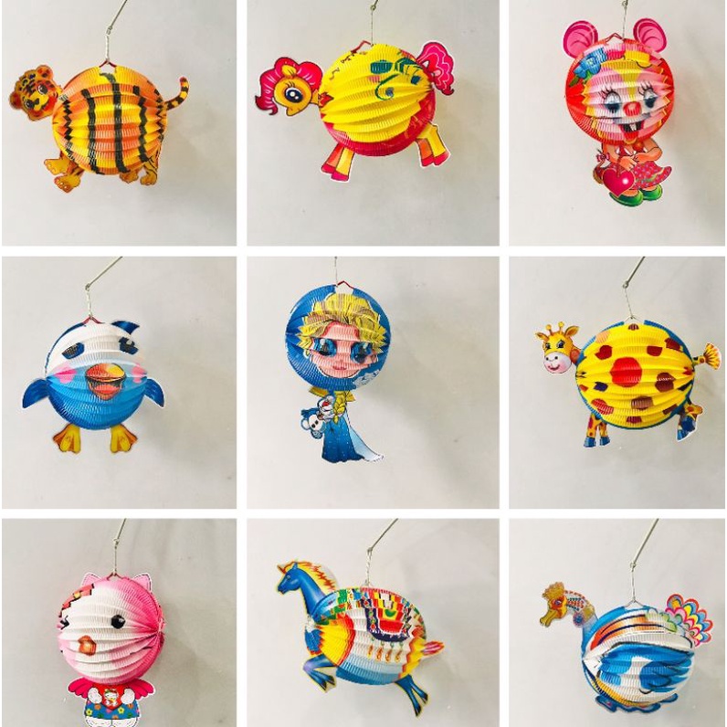 LỒNG ĐÈN GIẤY LOẠI TRUNG