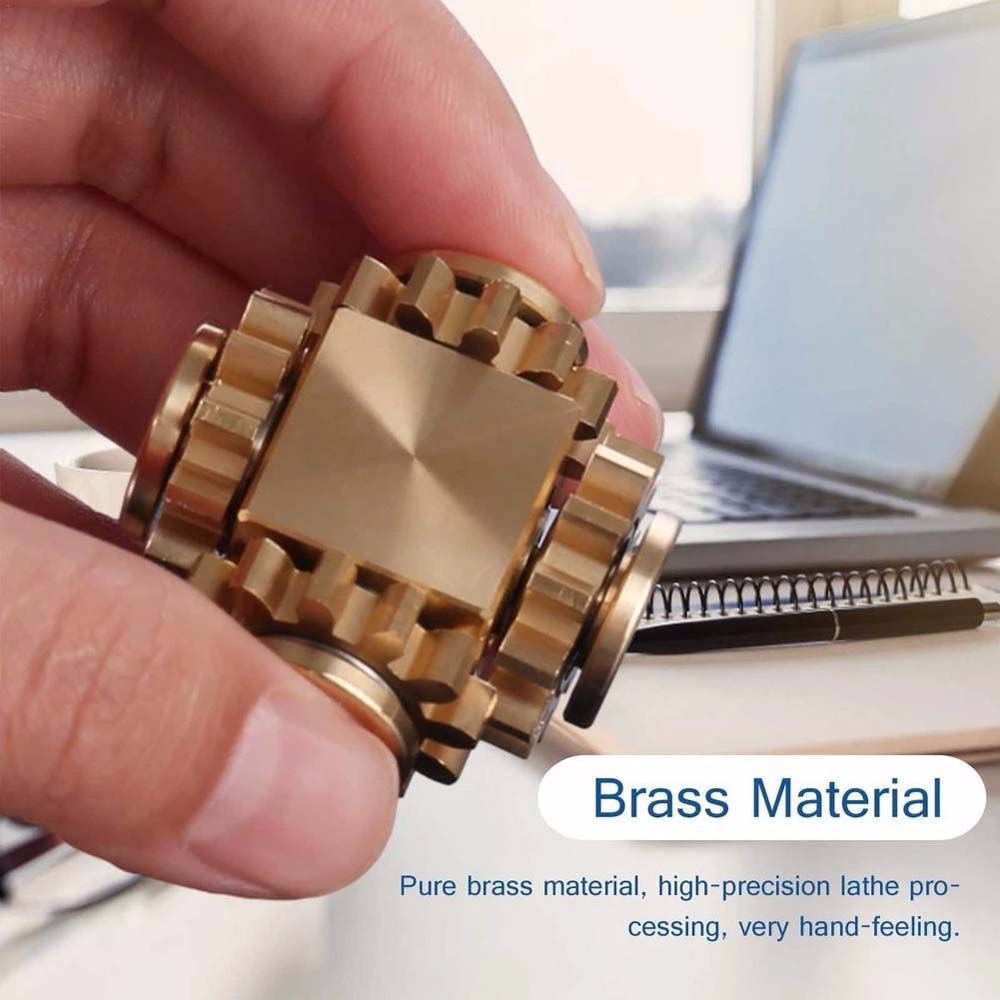 Con quay đồ chơi Fidget Spinner bằng hợp kim đồng thau giúp giảm stress