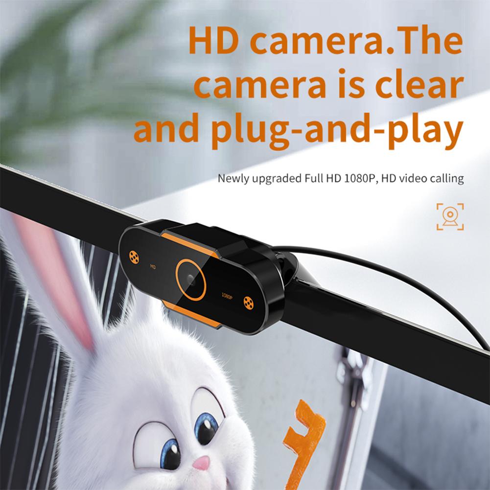2K Webcam Full HD 1080P Web Camera cho máy tính Webcam USB có micrô Webcam tự động lấy nét