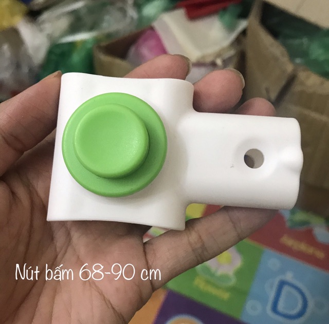 PHỤ KIỆN THANH CHẮN GIƯỜNG BABY SMILES (chụp góc, nút bấm)