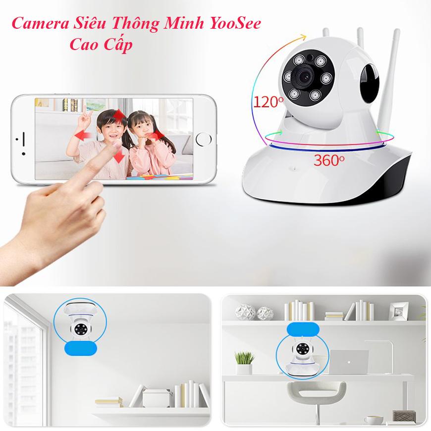 Camera IP không dây, Wifi Siêu Nhỏ.  Hồng Ngoại, Đàm Thoại 2 Chiều Tích Hợp Led Hồng Ngoại Siêu Sáng Cho Hình Ảnh Rõ Nét | BigBuy360 - bigbuy360.vn