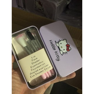 Set cọ hello kitty 7 món