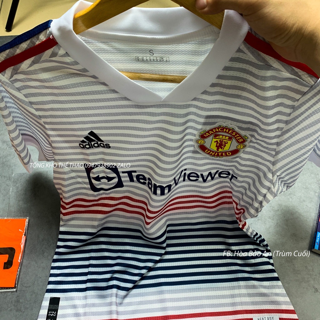 Bộ Quần Áo Bóng Đá CLB MU 2022/23 mùa giải mới - Vải Thái chuẩn ÁO thi đấu