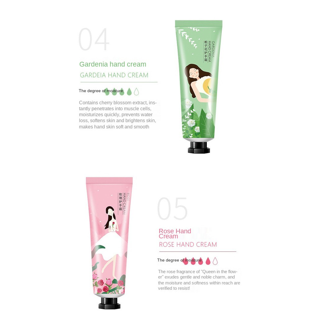 Kem Dưỡng Da Tay 30g Hương Trái Cây Chống Đóng Băng Chống Khô Da Có Hương Thơm Thực Vật Thông Dụng Cho Nam Và Nữ