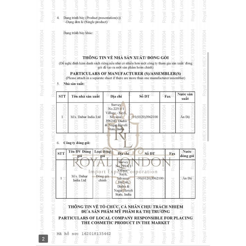 (AUTH)BỘT TRẮNG RĂNG EUCRYL