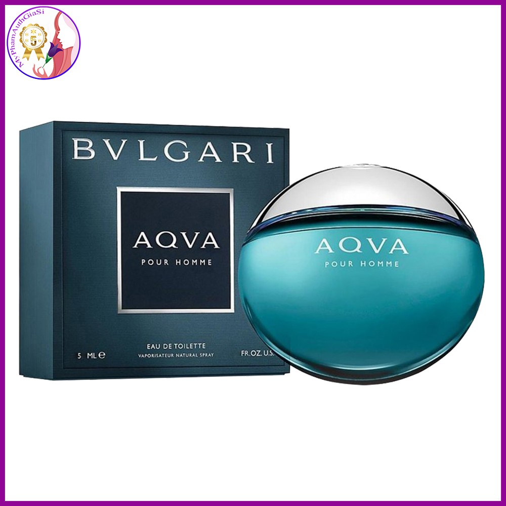 Minisize nước hoa nam bvlgari aqva pour homme edt 5ml