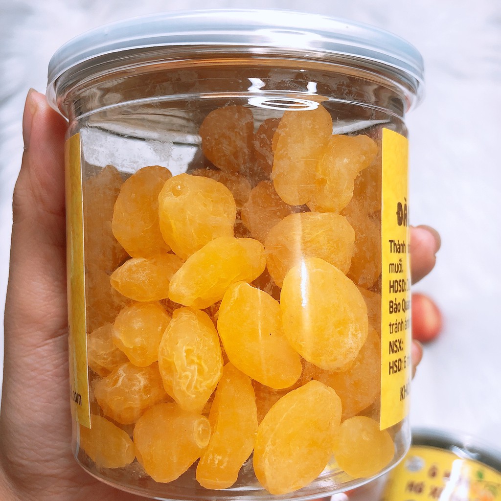 Ô mai Đào Bao Tử không hạt vị Chua Ngọt đặc biệt Hộp 200gr, 400gr