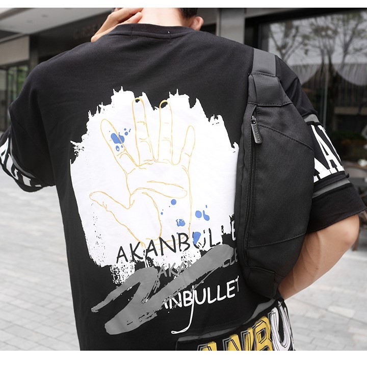 [KHUYỂN MẠI] Túi bao tử đeo chéo hông, lưng, ngực thời trang KABE21 - Túi đeo vải dù chống nước | BigBuy360 - bigbuy360.vn