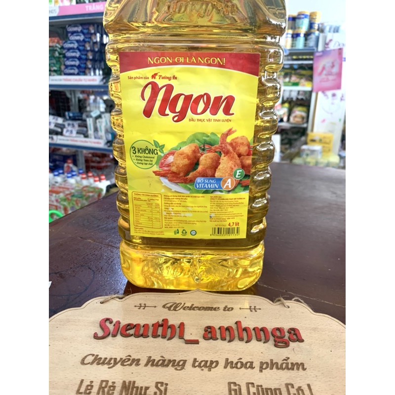 Dầu Ăn Ngon Tường An can 4,7L