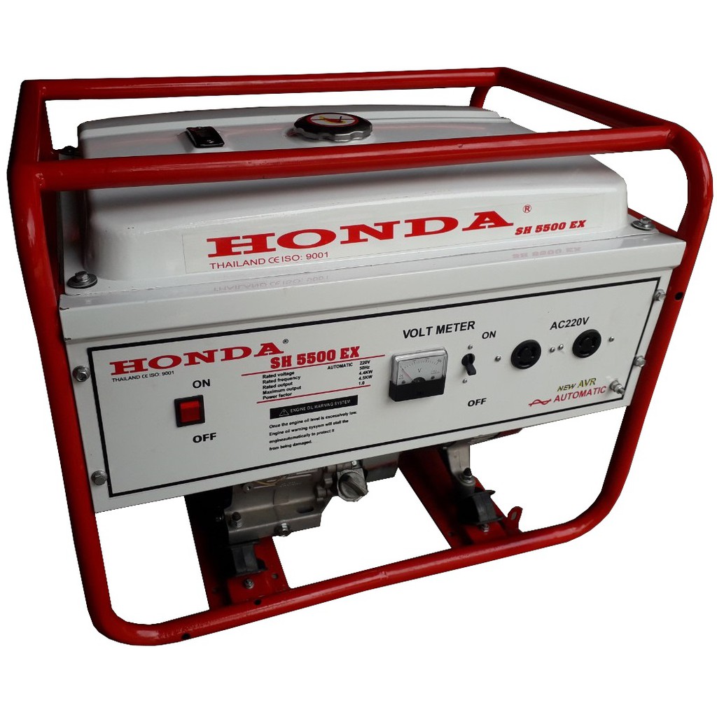 [FREESHIP] Máy Phát Điện Honda Chạy Xăng 4Kw SH5500EX