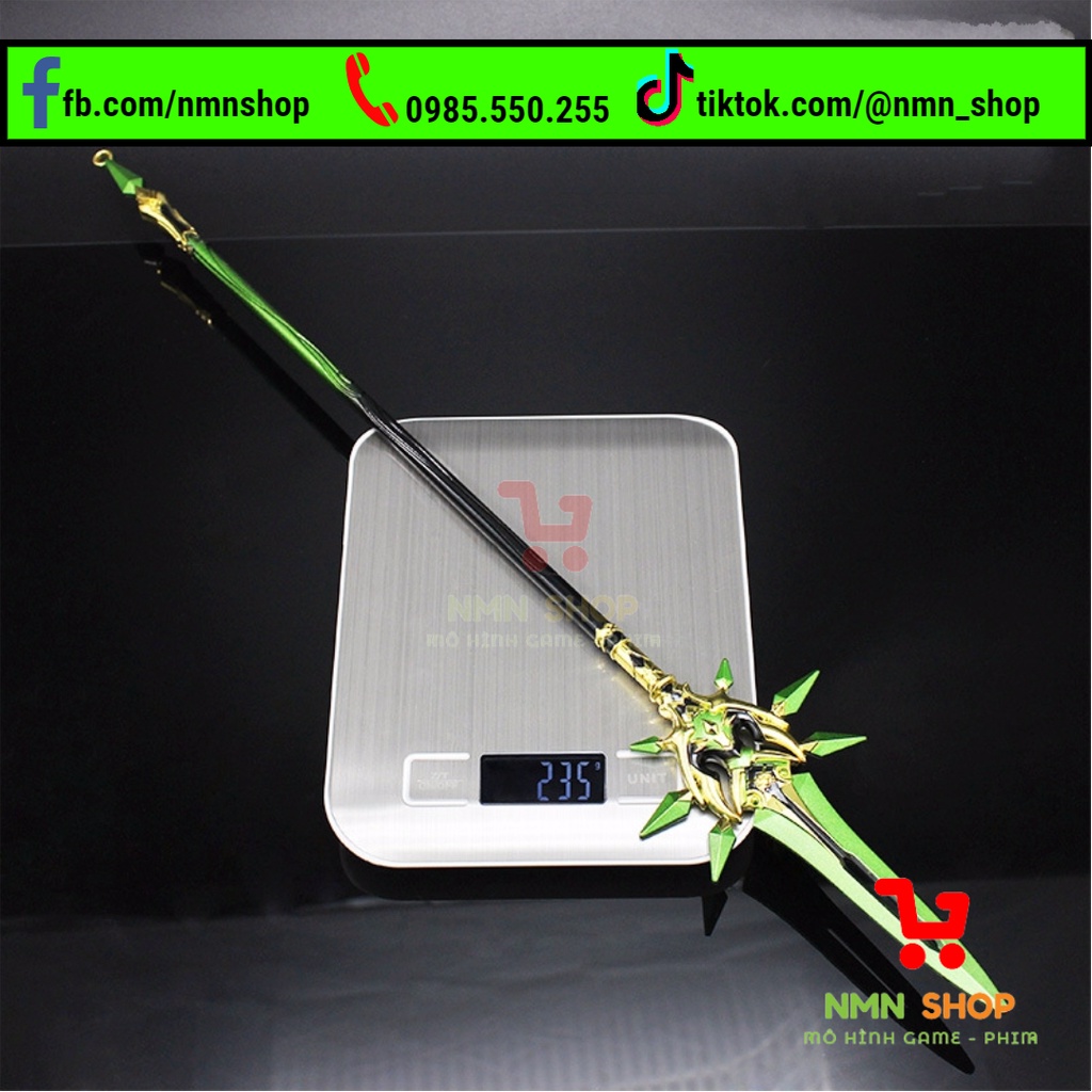 Mô hình game Genshin Impact - Primordial Jade-Winged Spear  50cm