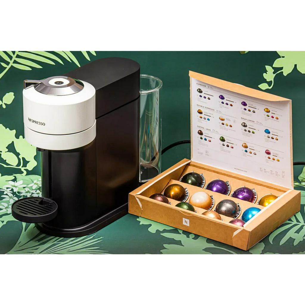 Máy Pha Cà Phê Viên Nén Delonghi Nespresso Vertuo Next ENV120, Dung Tích 1.1L, 19 Bar, Made in Italy, BH 12 Tháng