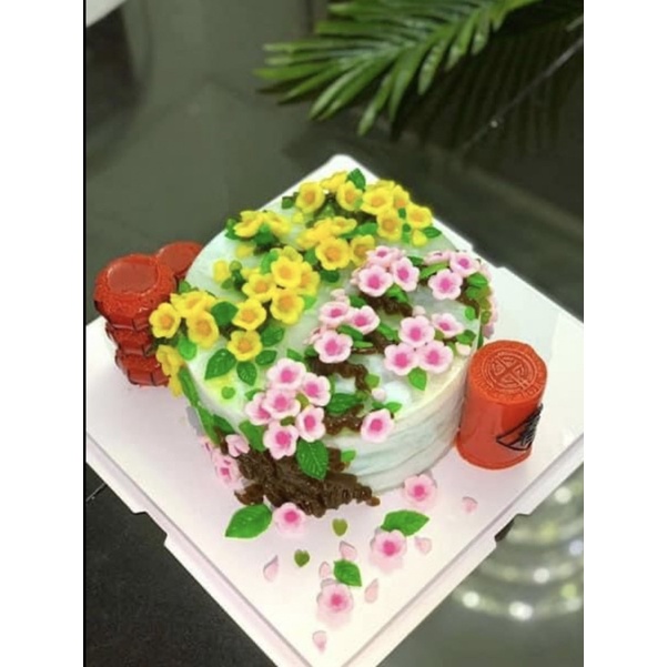 Khuôn silicon thân cây hoa mai