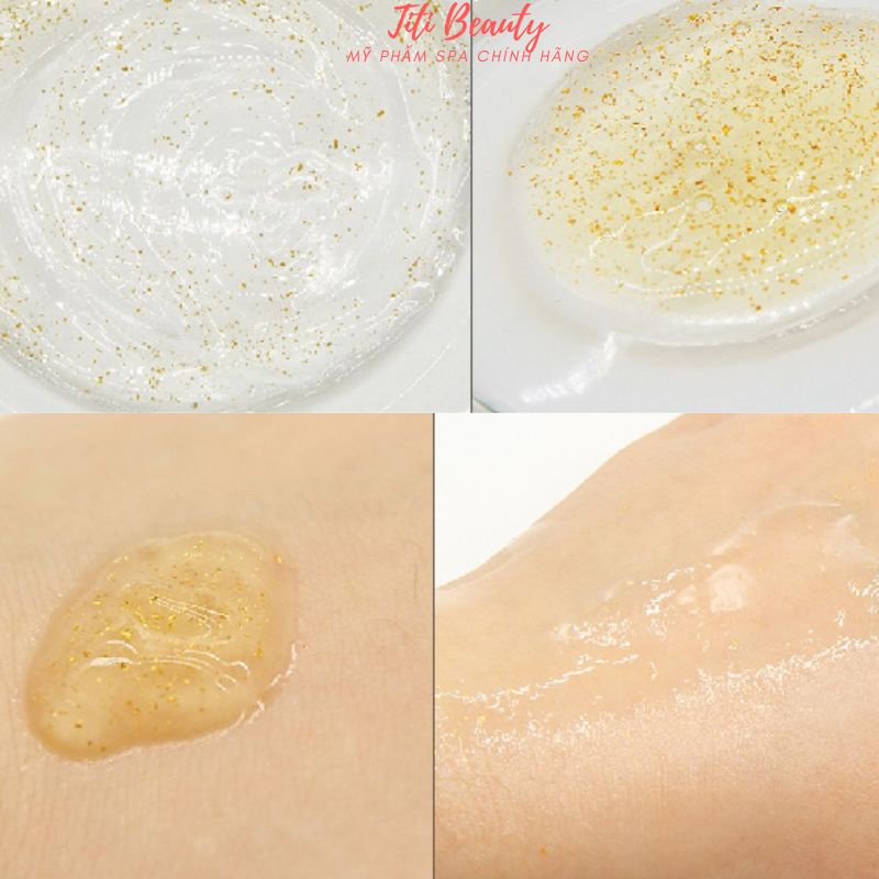 Tinh chất Vàng 24K DÉSEMBRE AT HOME 24K GOLD BLASTING AMPOULE 100ml chống lão hóa phục hồi da hư tổn mờ thâm nám mịn da