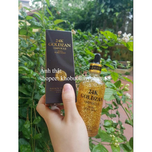 Serum 24k Goldzan hàng chuẩn đẹp