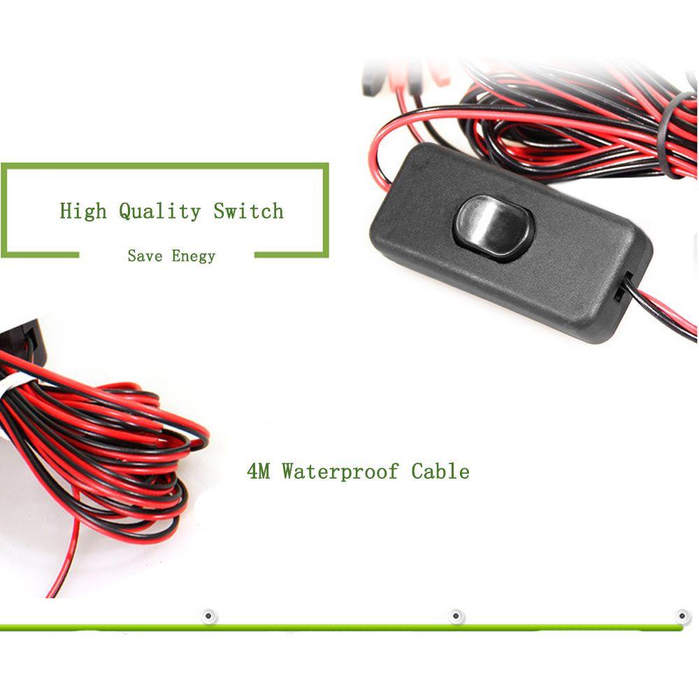 SHOUKEY Đèn LED Câu Cá 48 Bóng 12V