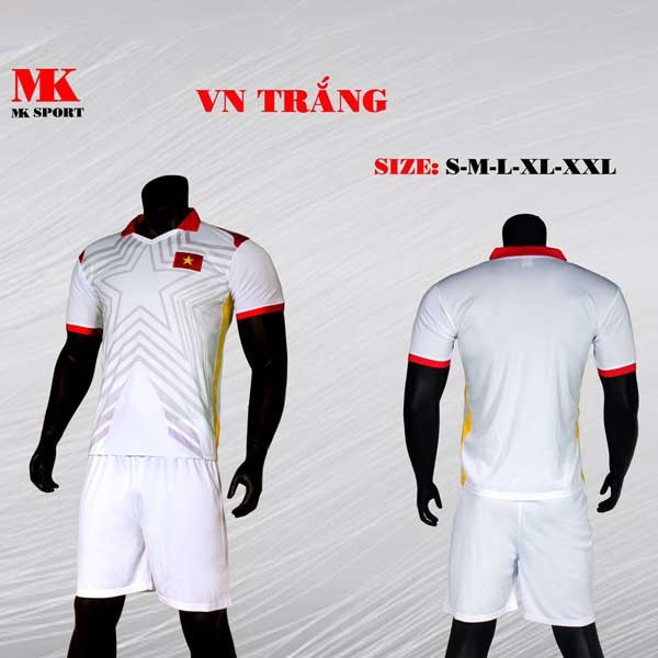 Đồ Đá Banh Đội Tuyển Việt Nam 2020-2021- In Tên Số Theo Yêu Cầu - ViKi Sport