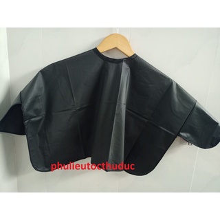 Áo choàng vải PVC dùng để ngăn dung dịch nhuộm - duỗi tóc - uốn rơi xuống áo khách hàng