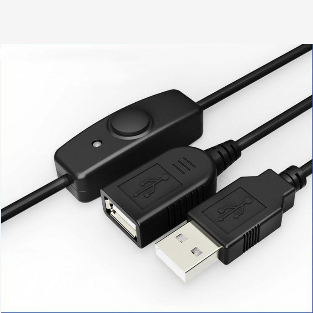 Dây Cáp Nối Dài USB 2.0 Có Đèn LED Báo Hiệu Có Công Tắc Bật Tắt