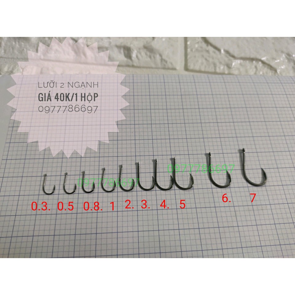 Lưỡi câu 2 ngạnh Nhật Bản _Baota