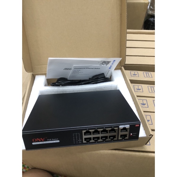 switch poe ONV 4 cổng/8 cổng bảo hành 12 tháng