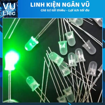 Led 5MM Xanh Lá Đục (10c)