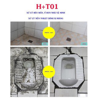 Nước tẩy xi măng HT01 - 1.8lit trên nhiều chất liệu (tẩy sàn cũ bẩn, rong rêu, tẩy ron gạch)