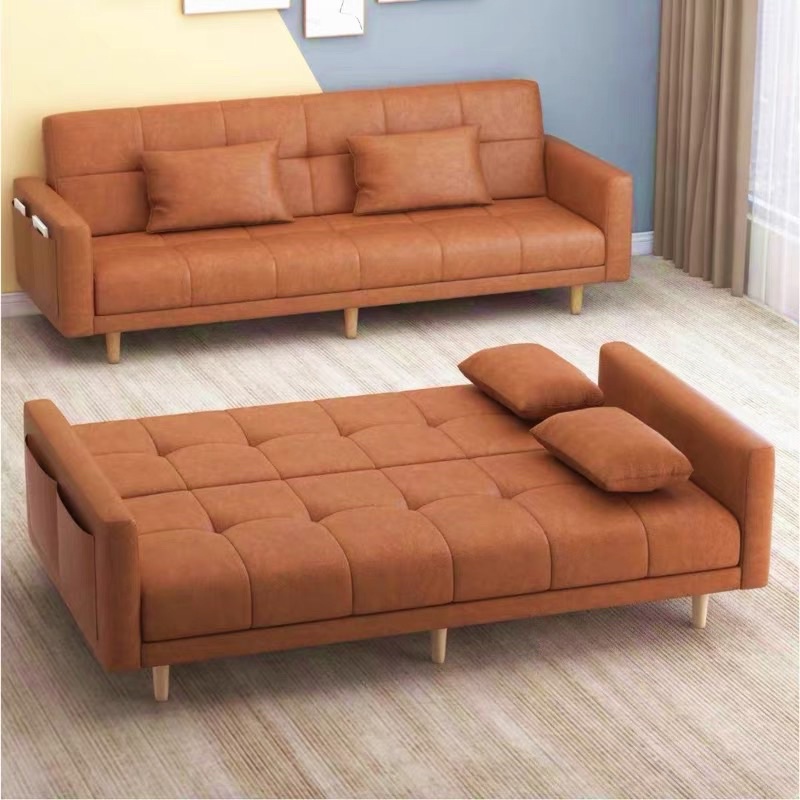 Sofa bed có tay hàng gia công loại 1 kt 1m9x95 inbox Zalo 092.6666.887