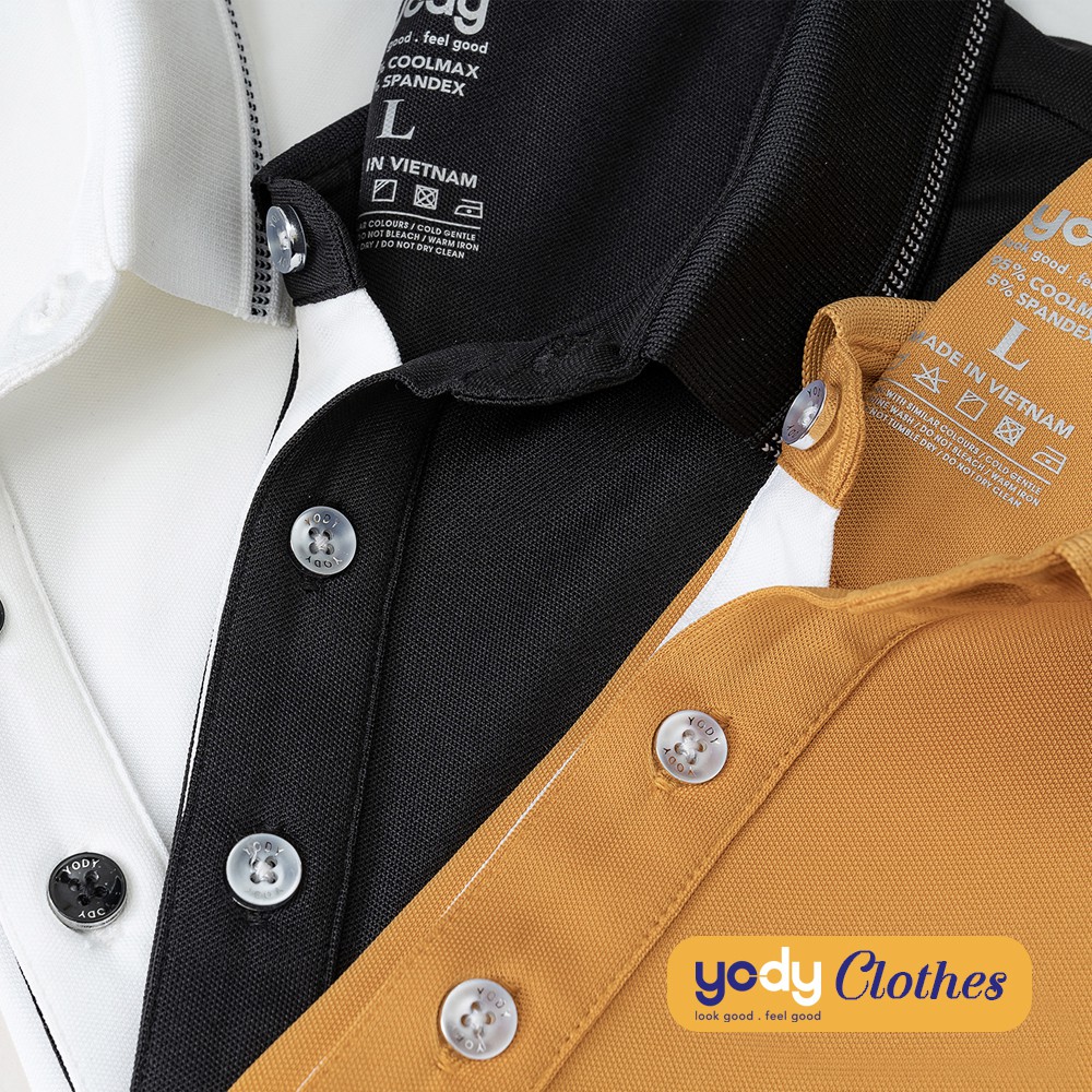 [Mã WABRYD221 giảm 10% đơn 250K] Áo thun polo nam YODY Coolmax cổ bẻ chất cotton cao cấp siêu mát tuyệt đối APM3519 | BigBuy360 - bigbuy360.vn
