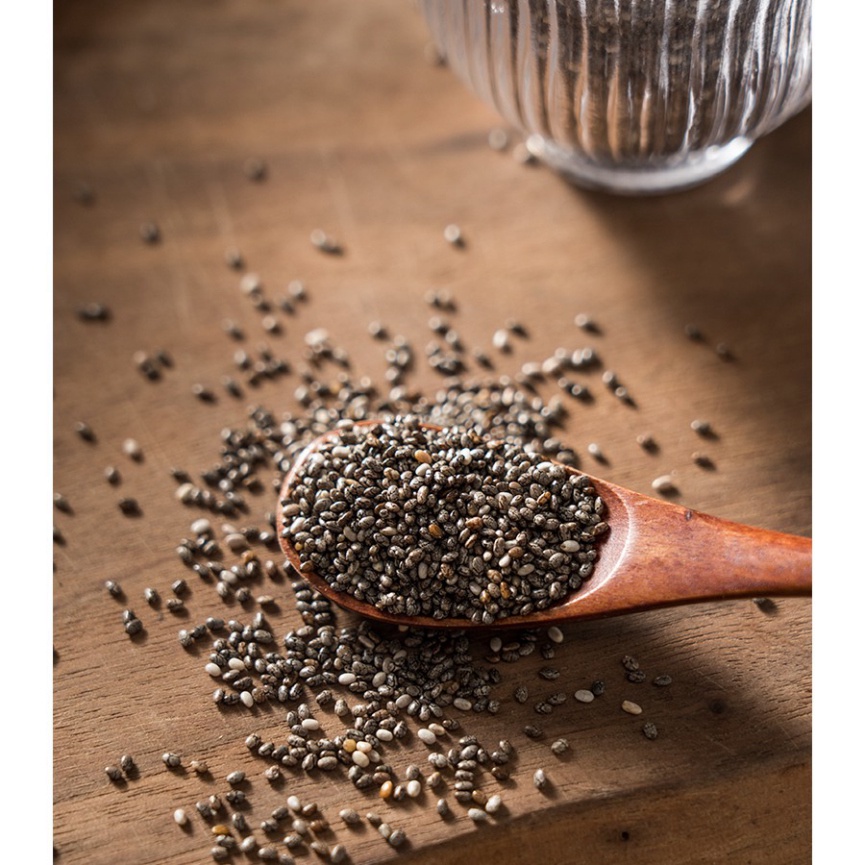 Hạt Chia Úc Tím Organic Hạt tròn đẹp [1kg]