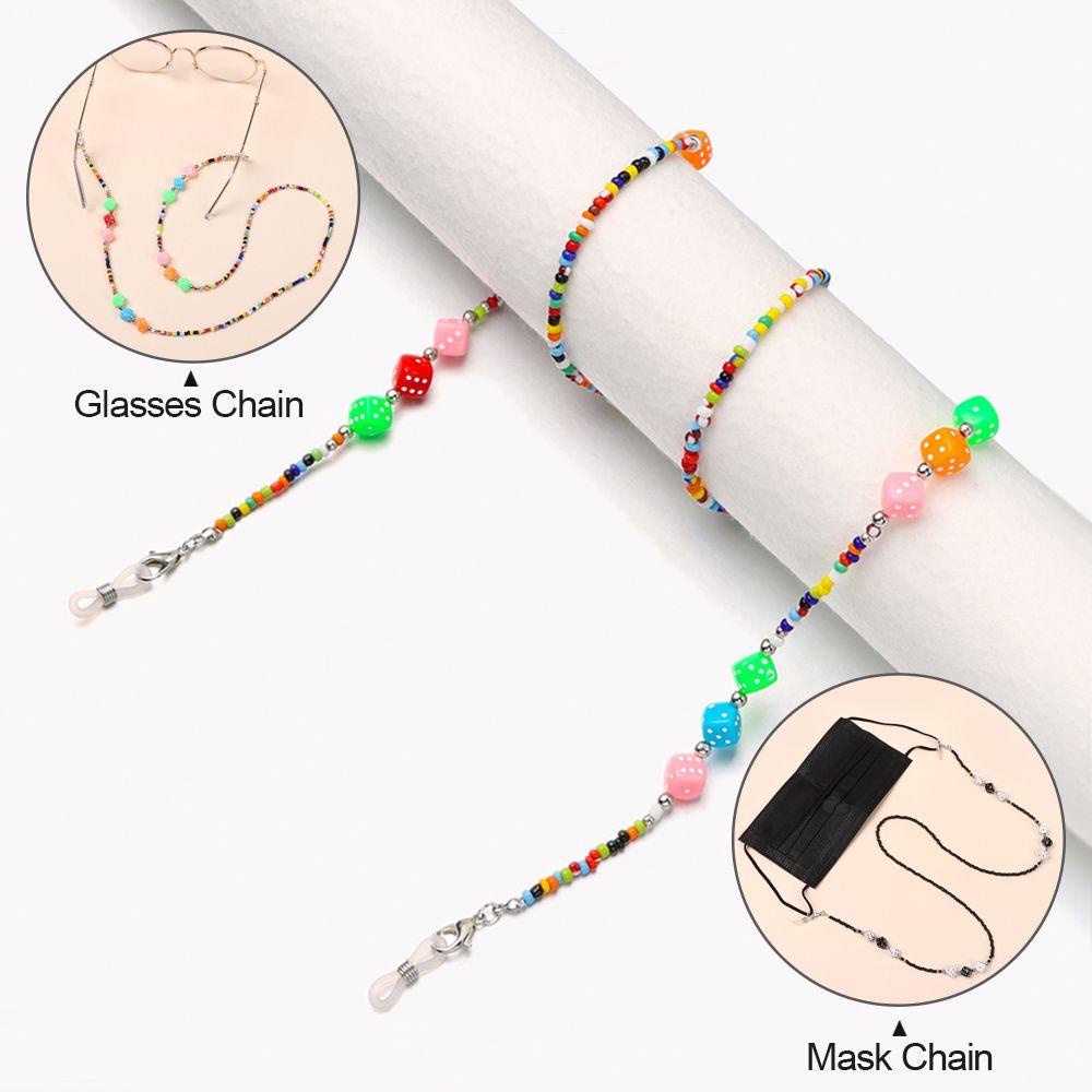 MELODG Dây Đeo Kính Chống Trượt Có Thể Điều Chỉnh Thời Trang