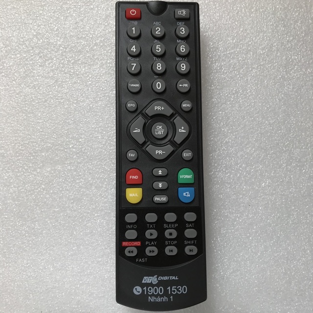 [CHÍNH HÃNG] Remote VTC HD V2 Xịn Theo Máy