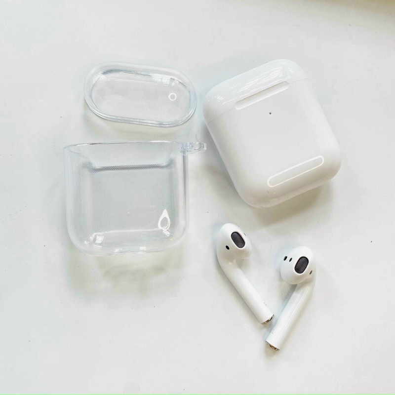 Vỏ Bảo Vệ Tai Nghe Airpods 1/2/3/Pro Trong Suốt Chống Trầy