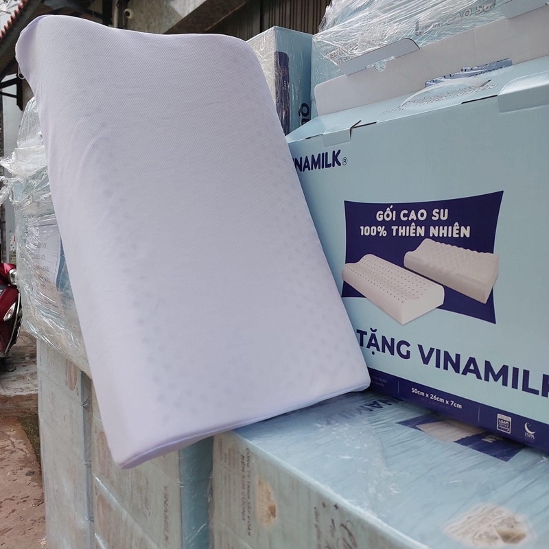 Gối Cao Su Non Kim Cương, Hàng Khuyến Mãi Của Vinamilk