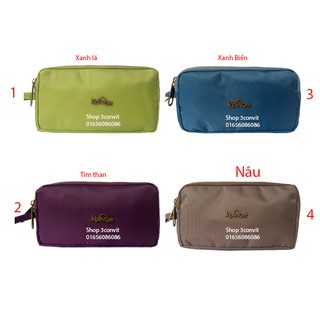 Ví cầm tay 3 ngăn Kipling size Trung
