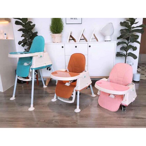 [Mã 267FMCGSALE giảm 8% đơn 500K] [Haobaby Shop] Ghế Ăn Dặm UMOO cho bé, có bánh xe, đa năng gấp gọn, Chính Hãng UMOO