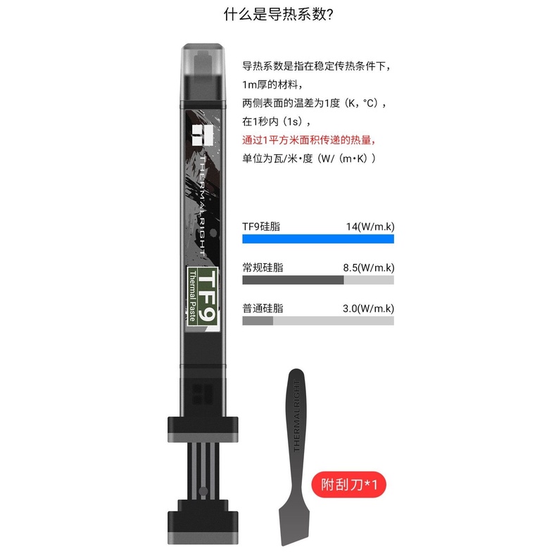Limin tf9 tf8 tfx Silicon Tản Nhiệt Mỡ Đồ Họa Máy Tính Xách Tay Máy Tính cpu Dẫn Nhiệt