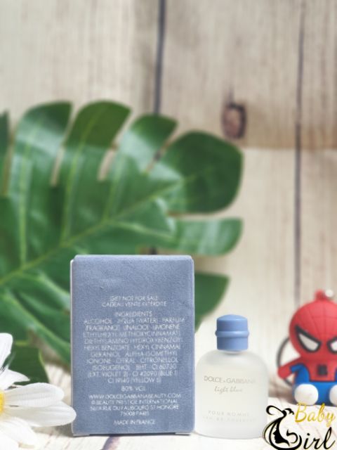 Nước Hoa Mini Nam D&G Light Blue Pour Homme Intense 5ml | BigBuy360 - bigbuy360.vn